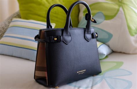 burberry banner bag small